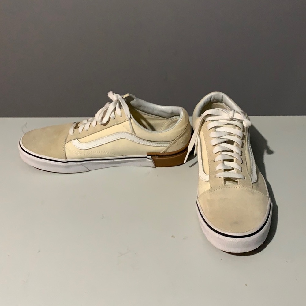 Vans old school  yellow suede